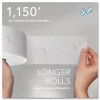 Scott Essential Jumbo Roll Coreless 2-Ply Toilet Paper, 1,150' Per Roll, 65% Recycled, Pack Of 12 Rolls