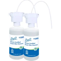 Scott Green Certified Foam Hand Soap, 1.5L (50.72 Oz) Clear, Under-Counter Hand Soap Refills - 11285EA