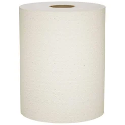 Scott Hard Roll 1-Ply Paper Towels, 100% Recycled, Brown, 800' Per Roll, Pack Of 12 Rolls