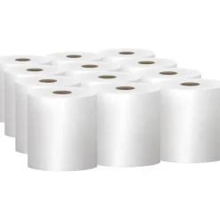 Scott Hardwound 1-Ply Paper Towels, 60% Recycled, 1000' Per Roll, Pack Of 12 Rolls