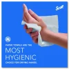 Scott Kitchen Paper Towels, Fast-Drying Absorbency Pockets, 1-Ply, 80% Recycled, 128 Sheets Per Roll, Pack Of 20 Rolls
