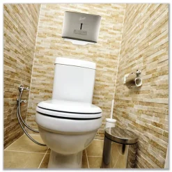 Scott Personal Seat Cover Dispenser, 16.6 x 2.5 x 12.3, Stainless Steel
