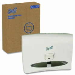 Scott Personal Seat Cover Dispenser, 17.5 x 2.25 x 13.25, White
