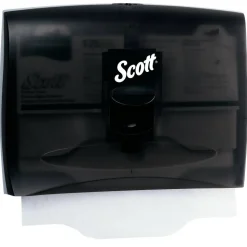 Scott Personal Seat Cover Dispenser, 17.5 x 2.25 x 13.25, Black