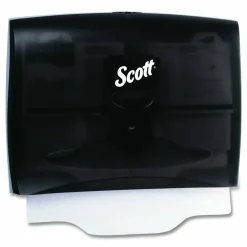 Scott Personal Seat Cover Dispenser, 17.5 x 2.25 x 13.25, Black