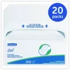 Scott Personal Seats Toilet Seat Covers, 14.5 x 17, White, 250/Pack, 20 Packs/Carton