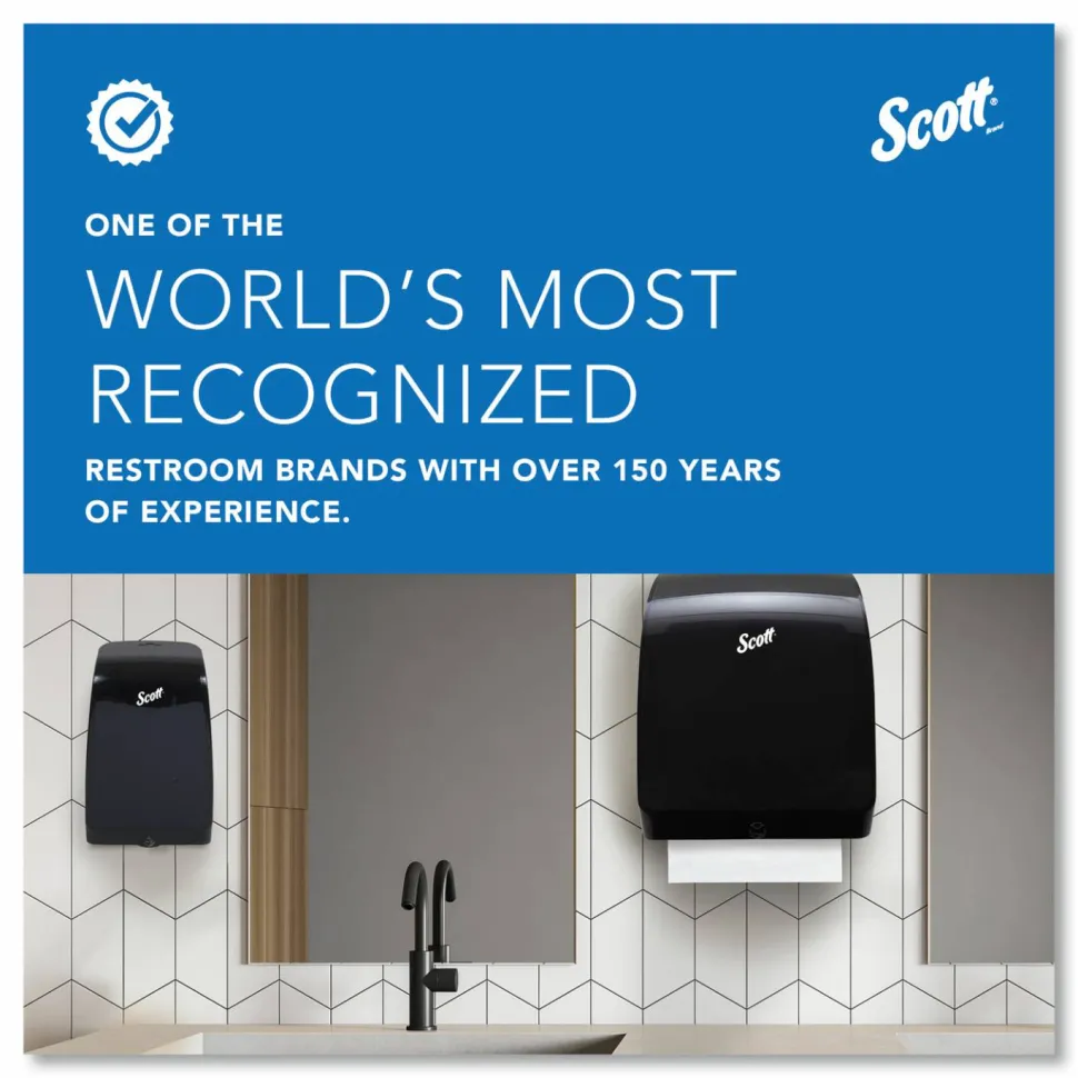 Scott Pro Electronic Hard Roll Towel Dispenser, 12.66 x 9.18 x 16.44, Smoke