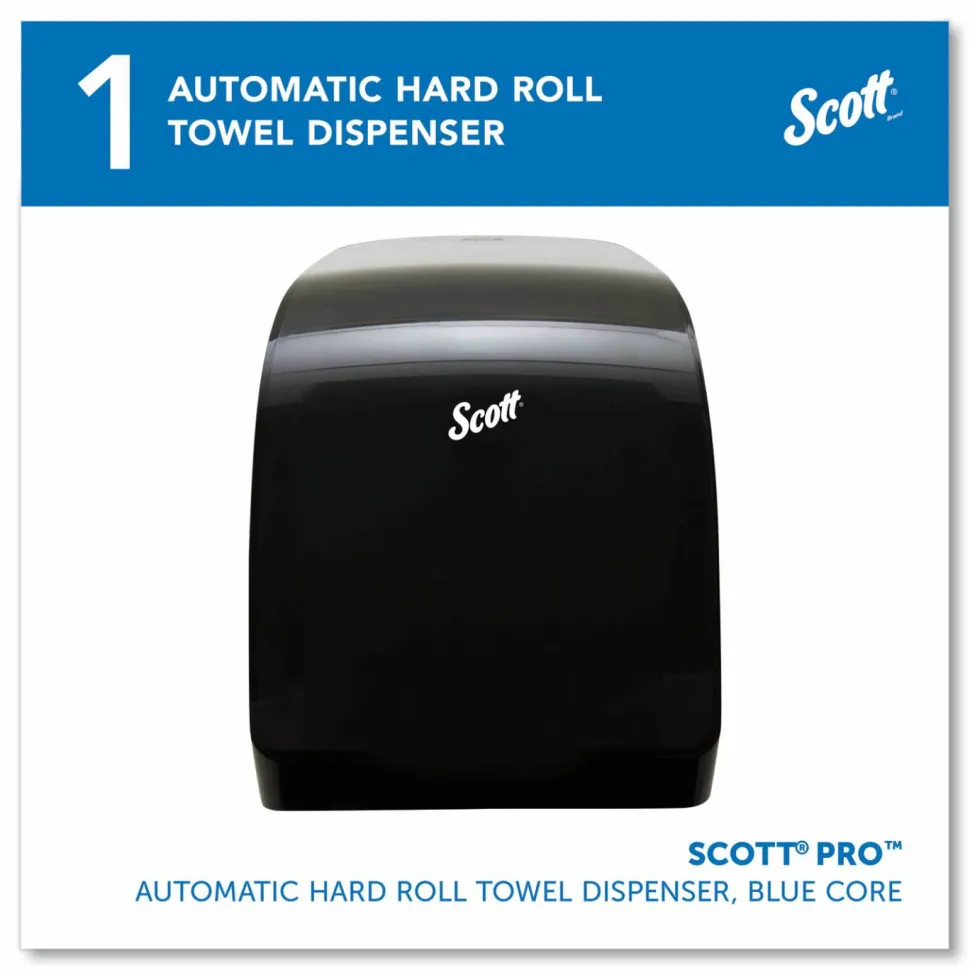 Scott Pro Electronic Hard Roll Towel Dispenser, 12.66 x 9.18 x 16.44, Smoke