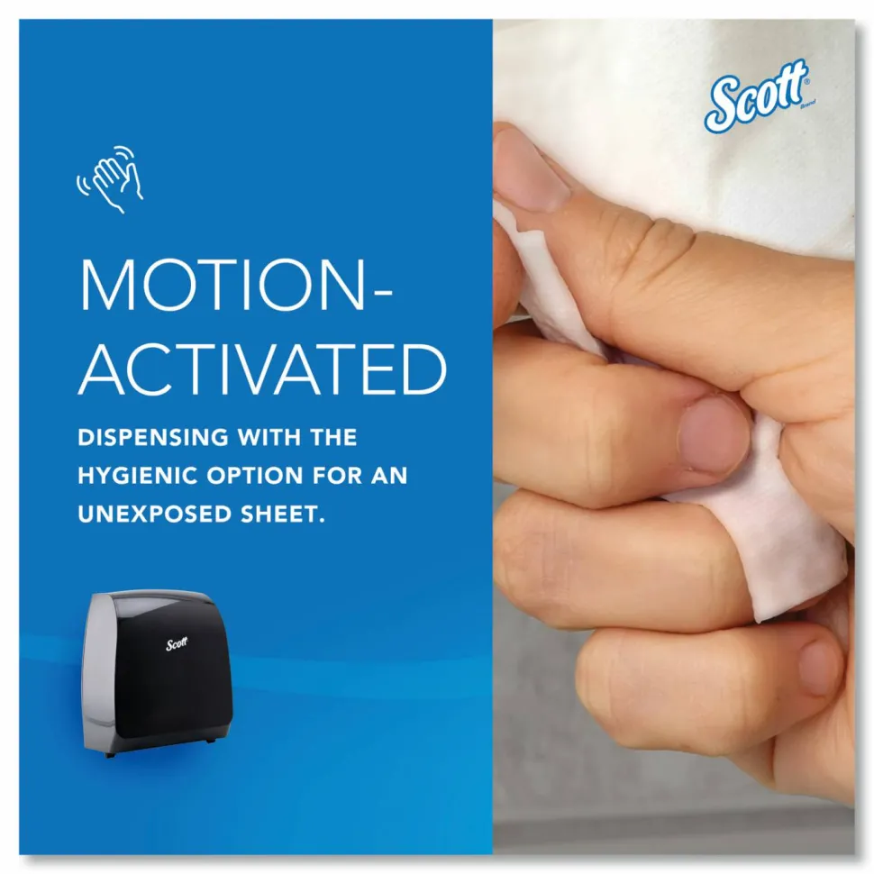 Scott Pro Electronic Hard Roll Towel Dispenser, 12.66 x 9.18 x 16.44, Smoke