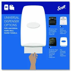 Scott Professional 1-Ply Paper Towels, 950' Per Roll, 70% Recycled, Pack Of 6 Rolls