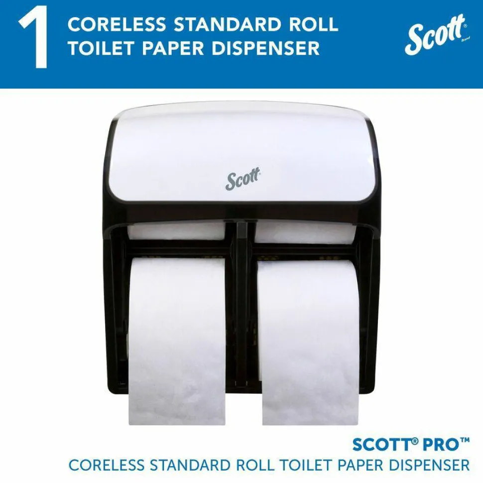 Scott Pro High Capacity Coreless SRB Tissue Dispenser, 11.25 x 6.31 x 12.75, White
