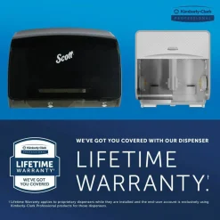Scott Pro High Capacity Coreless SRB Tissue Dispenser, 11.25 x 6.31 x 12.75, White