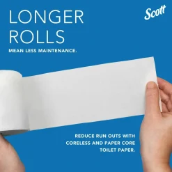 Scott Pro High Capacity Coreless SRB Tissue Dispenser, 11.25 x 6.31 x 12.75, White