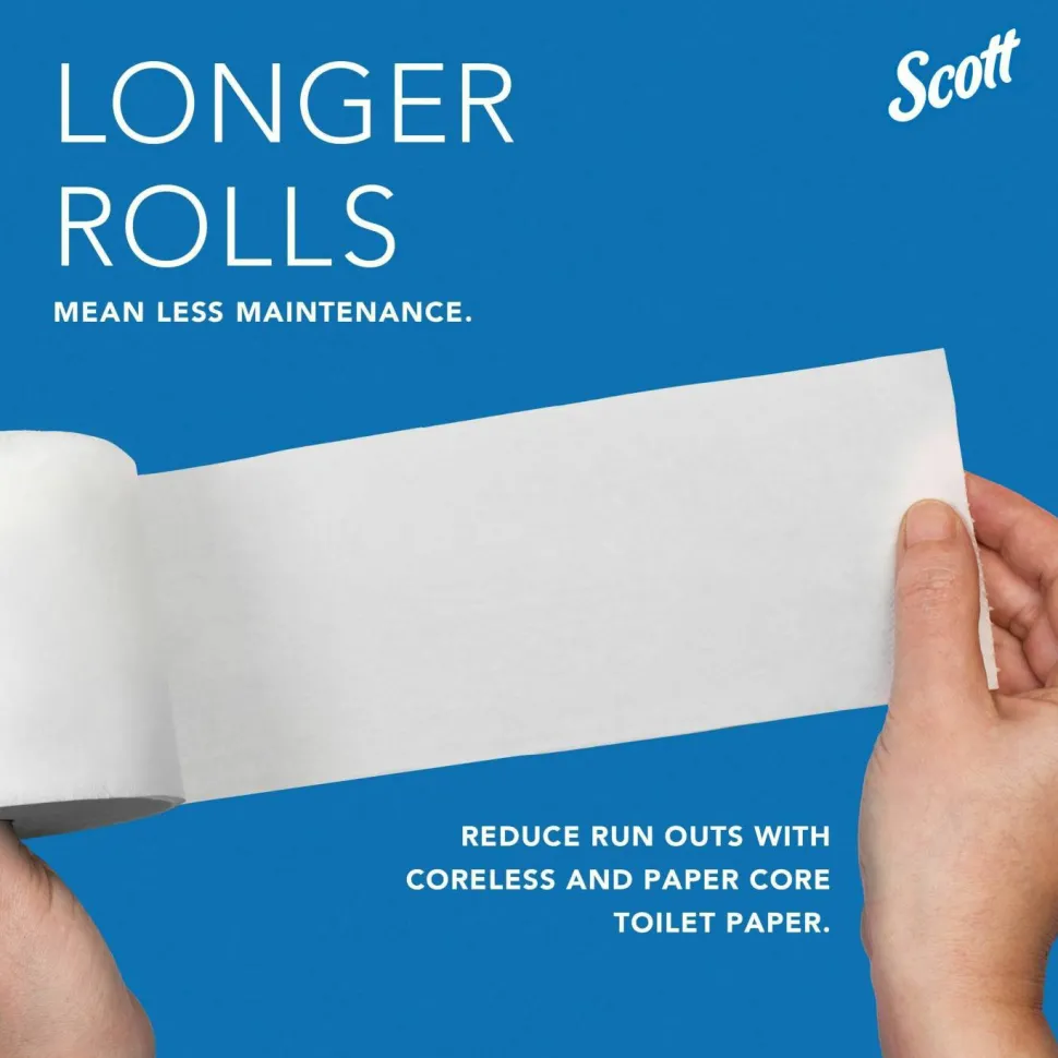 Scott Pro High Capacity Coreless SRB Tissue Dispenser, 11.25 x 6.31 x 12.75, White