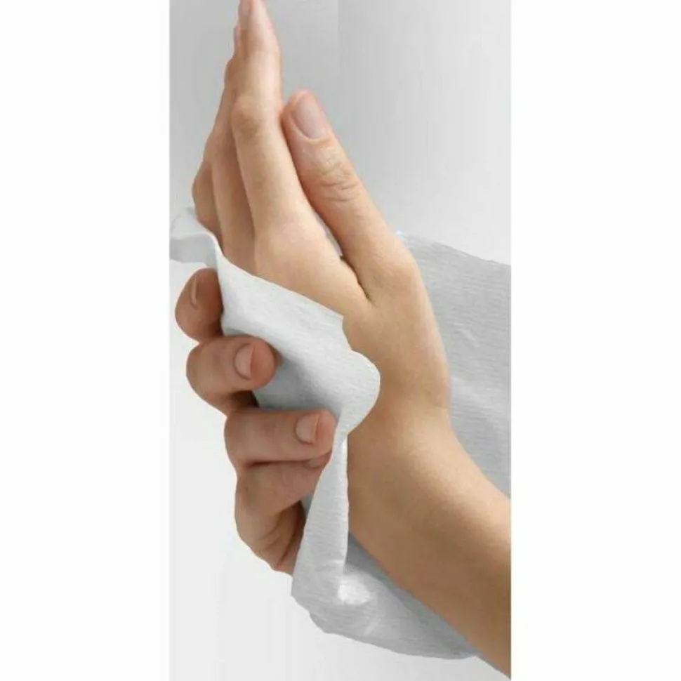 Scott Pro 1-Ply Hard Roll Paper Towels, with Absorbency Pockets, White, 900' Per Roll, Pack Of 6 Rolls
