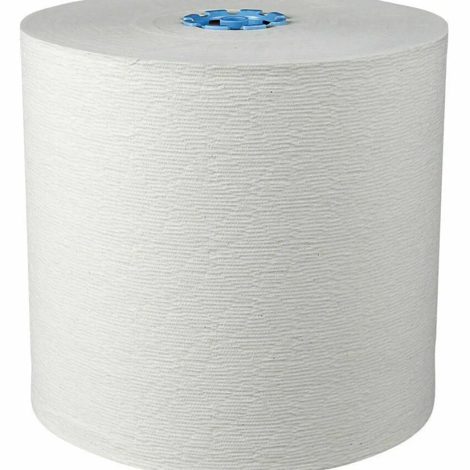 Scott Pro 1-Ply Hard Roll Paper Towels, with Absorbency Pockets, White, 900' Per Roll, Pack Of 6 Rolls