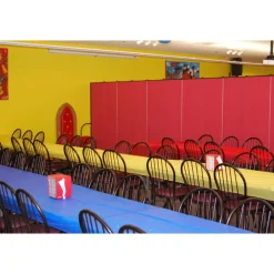 Screenflex Portable Room Partition Divider, 72