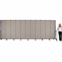 Screenflex Portable Room Partition Divider, 72