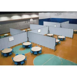 Screenflex Portable Room Partition Divider, 72