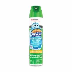 Scrubbing Bubbles Disinfectant Restroom Cleaner II, Rain Shower Scent, 25 oz Aerosol Spray