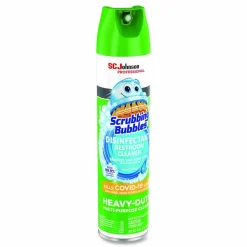Scrubbing Bubbles Disinfectant Restroom Cleaner II, Rain Shower Scent, 25 oz Aerosol Spray