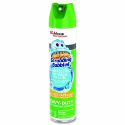 Scrubbing Bubbles Disinfectant Restroom Cleaner II, Rain Shower Scent, 25 oz Aerosol Spray