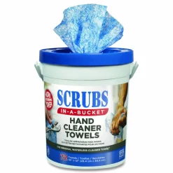 SCRUBS Hand Cleaner Towels, 72 Towels Per Box, Carton Of 6 Boxes
