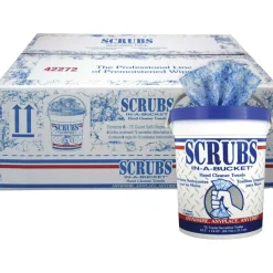 SCRUBS Hand Cleaner Towels, 72 Towels Per Box, Carton Of 6 Boxes