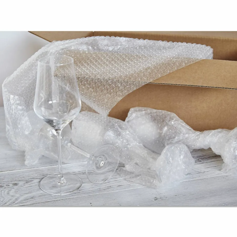Sealed Air Bubble Wrap Multi-purpose Material - 12" Width x 30 ft Length - 1 Wrap(s) - Lightweight, Perforated - Clear