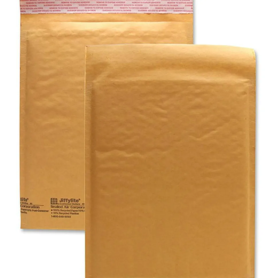 Sealed Air JiffyLite Cellular Cushioned Mailers, 8-1/2" x 12"