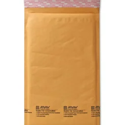 Sealed Air JiffyLite Cellular Cushioned Mailers - Bubble - #1 - 7 1/4" Width x 12" Length - Peel & Seal - Kraft - Kraft - 25 / Carton