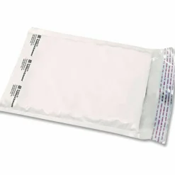 Sealed Air Jiffylite Self-Seal Bubble Mailer, #2, Barrier Bubble Air Cell Cushion, Self-Adhesive Closure, 8.5 x 12, White, 100/Carton