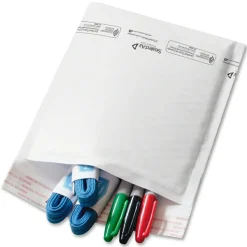 Sealed Air Jiffylite Self-Seal Bubble Mailer, #2, Barrier Bubble Air Cell Cushion, Self-Adhesive Closure, 8.5 x 12, White, 100/Carton