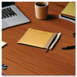 Sealed Air Jiffy Self-Seal Padded Mailers, Size 7, 14 1/4" x 20", Satin Gold, Pack Of 50