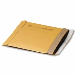 Sealed Air Jiffy Self-Seal Padded Mailers, Size 2, 8 1/2" x 12", Satin Gold, Pack Of 100