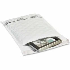 Sealed Air Jiffy TuffGard Extreme Bubble Cushioned Mailers, #5, 10 1/2" x 16", White, Box Of 50