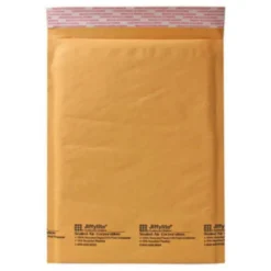 Sealed Air Self-Seal Bubble Mailers, 8 1/2" x 12", Kraft, Case Of 100