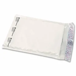 Sealed Air Tuffgard Premium Cushioned Mailers - Bubble - #0 - 6" Width x 10" Length - Peel & Seal - Poly - 25 / Carton - White
