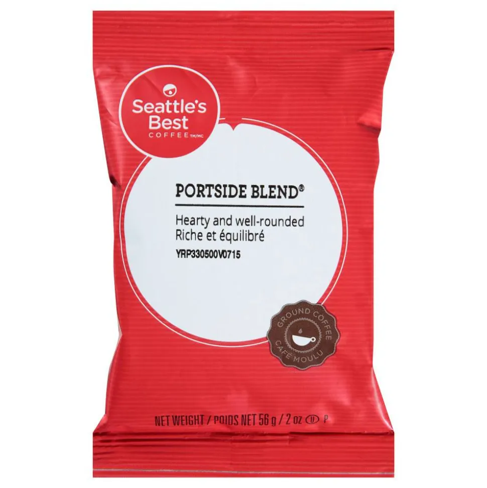 Seattle's Best Pre-measured Coffee Packs, Signature-Level 3, Medium Roast, 2 oz, 18 Packs