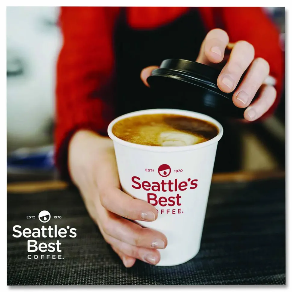 Seattle's Best Pre-measured Coffee Packs, Signature-Level 3, Medium Roast, 2 oz, 18 Packs
