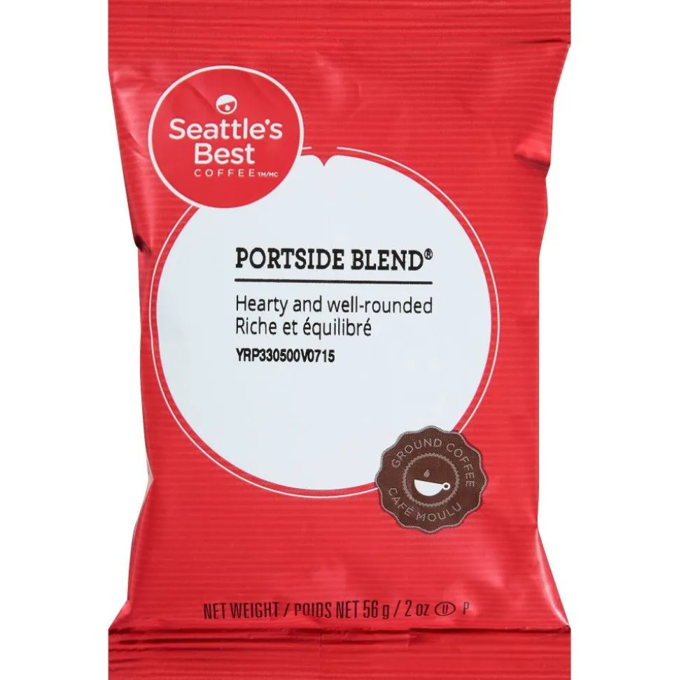 Seattle's Best Pre-measured Coffee Packs, Signature-Level 3, Medium Roast, 2 oz, 18 Packs