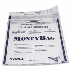 SecurIT Tamper Evident Deposit Bag, Plastic, 9