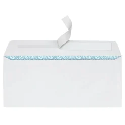#10 Security Envelopes, Left Window, 4-1/8