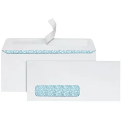 #10 Security Envelopes, Left Window, 4-1/8