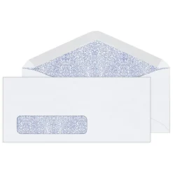 #10 Security Envelopes, Left Window, 4-1/8