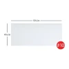 #10 Security Envelopes, 4-1/8" x 9-1/2", Clean Seal, 30% Recycled, White, Box Of 500