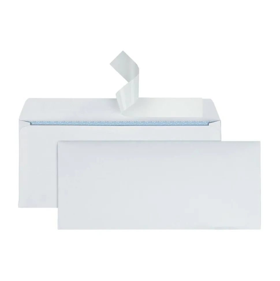 #10 Security Envelopes, 4-1/8" x 9-1/2", Clean Seal, White, Box Of 250