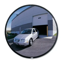 See-All Round Glass Convex Mirror, 12"