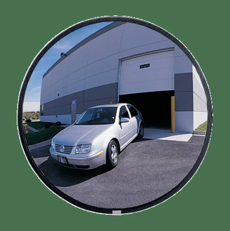 See-All Round Glass Convex Mirror, 26"