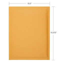 Self-Sealing Bubble Mailers, Size 5, 10 1/2